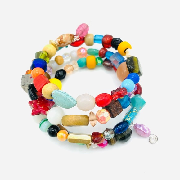 Hand Crafted Jewelry - Crazy Coil Bracelet